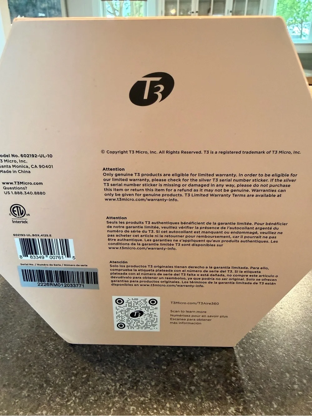 T3 nib new